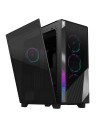 Carcasa Aorus C500 Glass Mid Tower, fara sursa, Mini ITX /