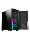 Carcasa Aorus C500 Glass Mid Tower, fara sursa, Mini ITX /