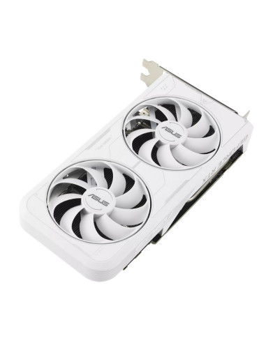Placa video Asus nVidia GeForce DUAL RTX 3060 Ti 8G OC White