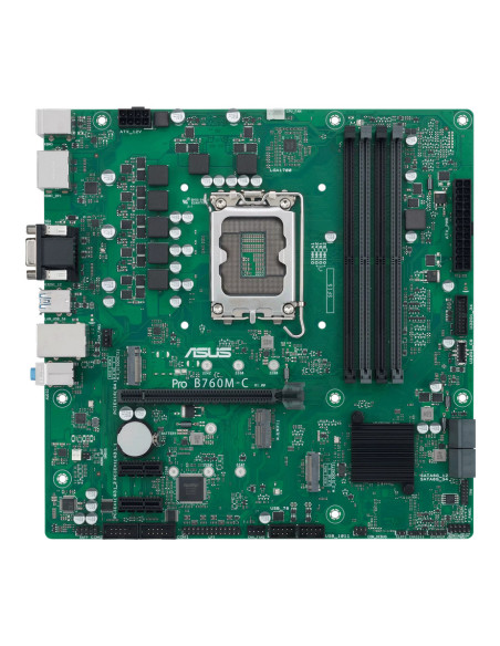 Placa de baza ASUS PRO B760M-C-CSM DDR5 LGA1700, 4x RAM, 2x