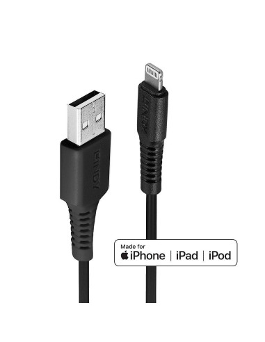 Cablu Lindy 2m USB A 2.0 to Lightning,,LY-31321