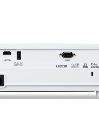 MR.JV611.001,Videoproiector Acer X1526HK, DLP, Full HD 1920 x 1080, HDMI, USB, 4000 lumeni, Difuzor 3W, Alb