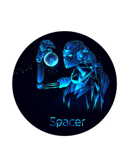 Covor Spacer pentru scaun, model cyborg, lungime 1200mm