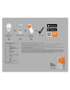 Pachet 4 Becuri LED RGB inteligente Ledvance SMART+ WiFi