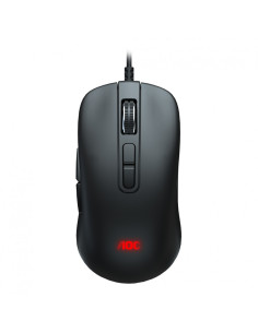 Mouse AOC GM300B, USB 2.0, 6200DPI, 7 butoane, RGB, 1.8m,,GM300B