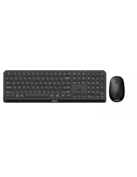 Kit Philips SPT6407, wireless, 2.4GHz + Bluetooth 3.0/5.0, 104