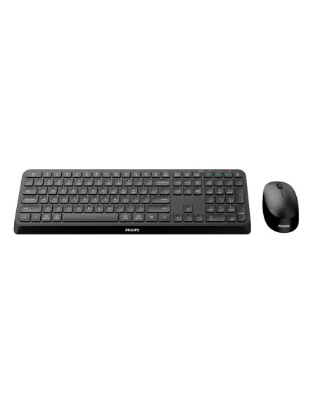 Kit Philips SPT6407, wireless, 2.4GHz + Bluetooth 3.0/5.0, 104