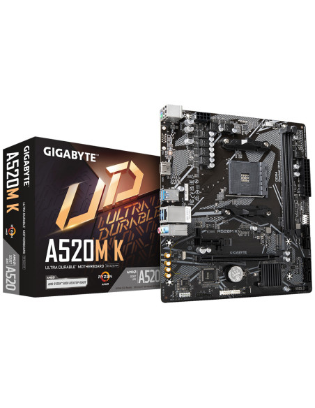 Placa de baza Gigabyte A520M K AM4,A520M K