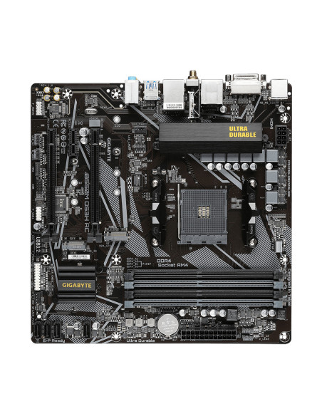 Placa de baza Gigabyte B550M DS3H AC AM4 DDR4, 4x sloturi RAM Placa de baza Gigabyte B550M DS3H AC AM4 DDR4, 4x sloturi RAM