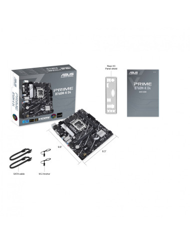 Placa de baza ASUS PRIME B760M-K DDR4,PRIME B760M-K D4 Placa de baza ASUS PRIME B760M-K DDR4,PRIME B760M-K D4