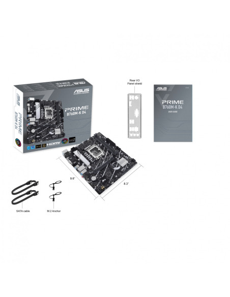 Placa de baza ASUS PRIME B760M-K DDR4,PRIME B760M-K D4 Placa de baza ASUS PRIME B760M-K DDR4,PRIME B760M-K D4