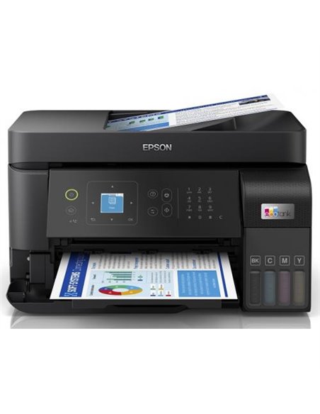 Multifunctional inkjet color CISS Epson L5590, Negru