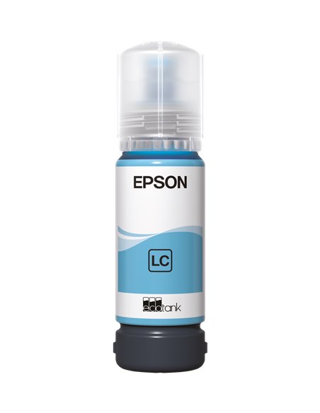 Cartus cerneala Epson 108 Eco Tank, light cyan, capacitate 70ml, pentru EcoTank