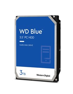 HDD intern WD, 3.5", 3TB, Blue, SATA3, IntelliPower (5400rpm),