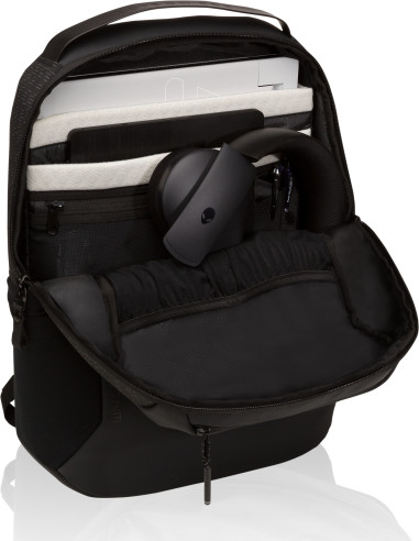Alienware Horizon Commuter Backpack - AW423P, Notebook Compatibility  Fits most laptops with screen sizes up to 17" (Max laptop