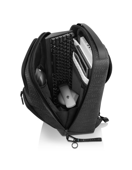 Alienware Horizon Utility Backpack - AW523P, Notebook Compatibility  Fits most laptops with screen sizes up to 17" (Max laptop d