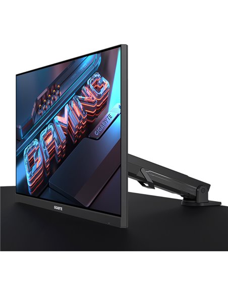 Monitor LED GIGABYTE Gaming M28U Arm Edition 28 inch UHD IPS 1 ms 144 Hz KVM USB-C HDR FreeSync Premium Pro, Negru
