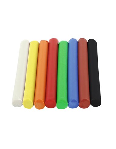 606035,Plastilina Pelikan Creaplast, set 8 culori