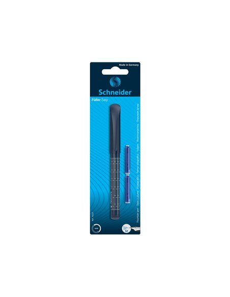 Blister Stilou Schneider Easy cu 2 rezerve, Bleumarin
