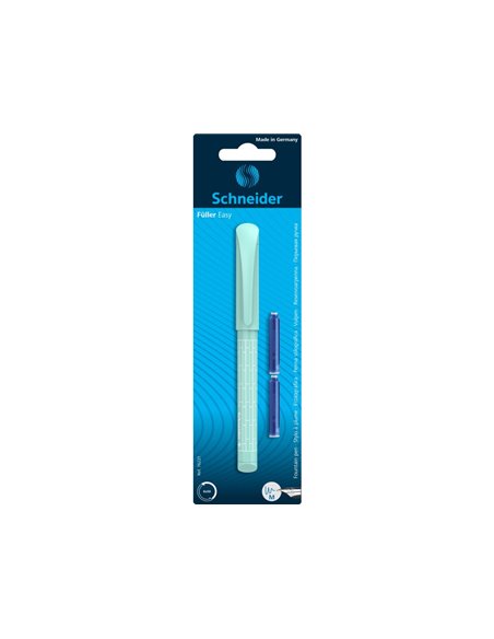 Blister Stilou Schneider Easy cu 2 rezerve, Vernil