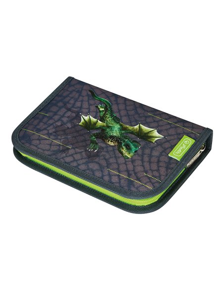 50037445,Ghiozdan echipat Herlitz Loop plus, Motiv dragon tale