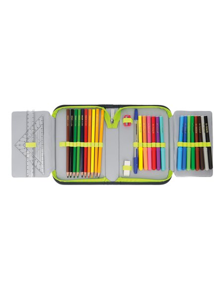 50037445,Ghiozdan echipat Herlitz Loop plus, Motiv dragon tale