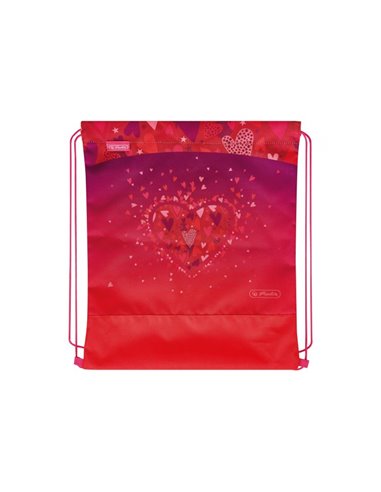 50037704,Ghiozdan echipat Herlitz ultralight plus, Motiv sweet hearts