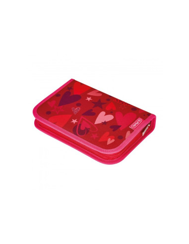 50037704,Ghiozdan echipat Herlitz ultralight plus, Motiv sweet hearts