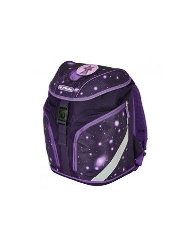 50037629,Ghiozdan neechipat Herlitz, SoftLight, dimensiune 38 x 28 x 23 cm, motiv Space Girl
