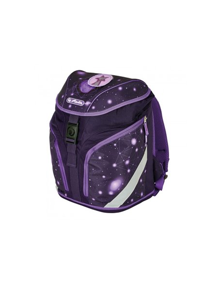 50037629,Ghiozdan neechipat Herlitz, SoftLight, dimensiune 38 x 28 x 23 cm, motiv Space Girl