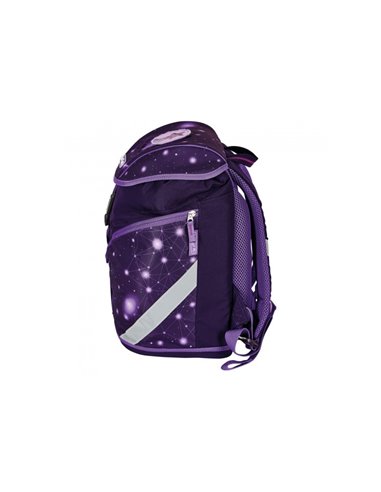 50037629,Ghiozdan neechipat Herlitz, SoftLight, dimensiune 38 x 28 x 23 cm, motiv Space Girl