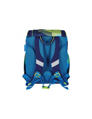 50037711,Ghiozdan echipat ultralight plus, Motiv green goal