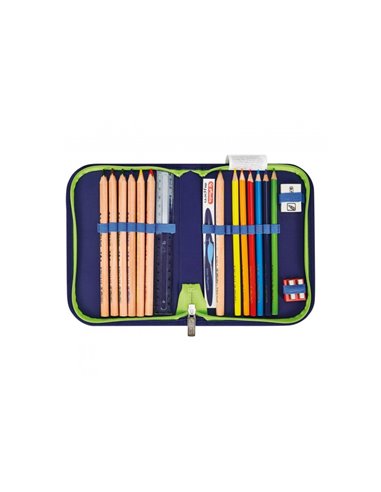 50037711,Ghiozdan echipat ultralight plus, Motiv green goal