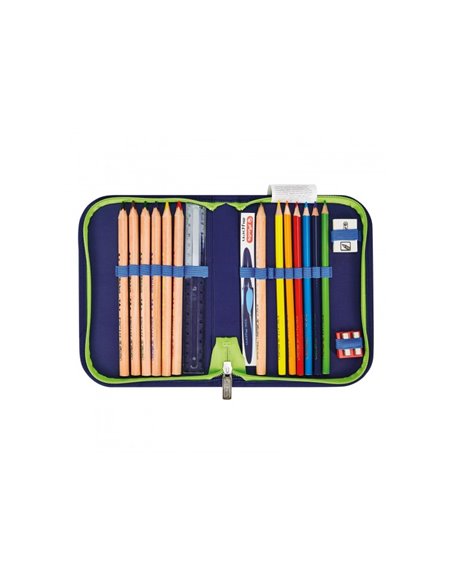 50037711,Ghiozdan echipat ultralight plus, Motiv green goal