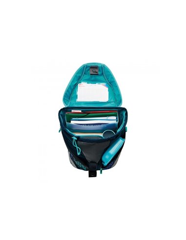 50037643,Ghiozdan neechipat Herlitz, SoftLight, dimensiune 38 x 28 x 23 cm, motiv Bloomy Birds