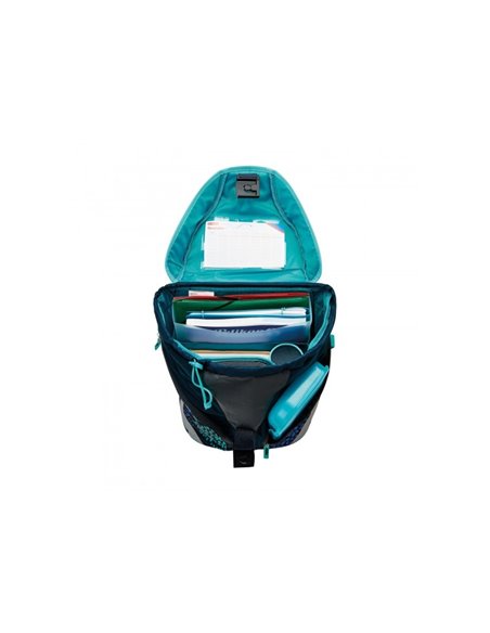 50037643,Ghiozdan neechipat Herlitz, SoftLight, dimensiune 38 x 28 x 23 cm, motiv Bloomy Birds