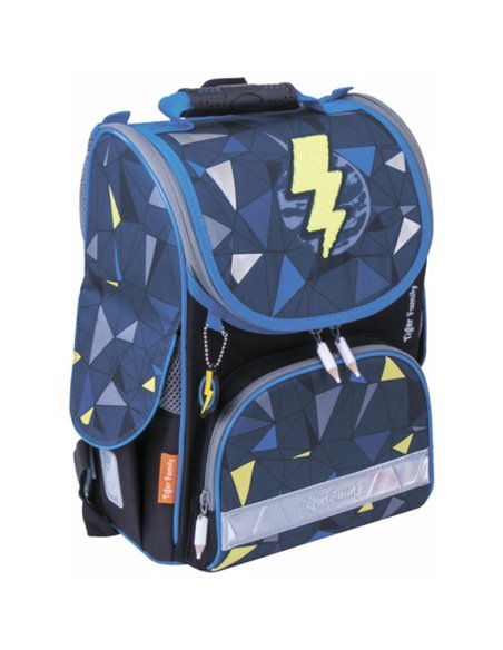 TGNQ-047A,Ghiozdan baieti neechipat Nature Quest Lightning Power Tiger