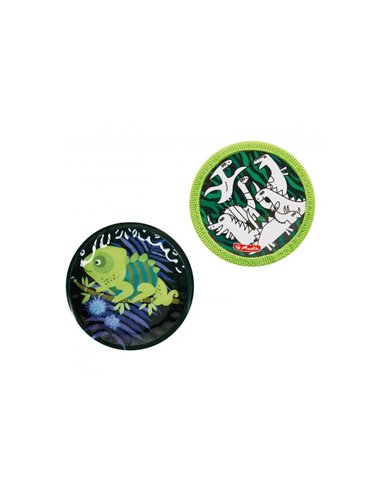 50037667,Ghiozdan neechipat Herlitz, SoftLight, dimensiune 38 x 28 x 23 cm, motiv Jungle