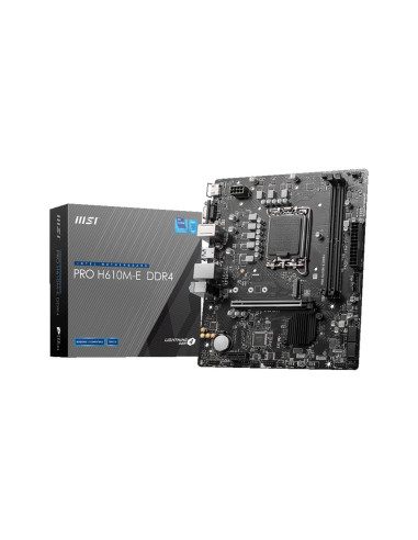 Placa de baza MSI PRO H610M-E LGA1700,PRO H610M-E DDR4 Placa de baza MSI PRO H610M-E LGA1700,PRO H610M-E DDR4