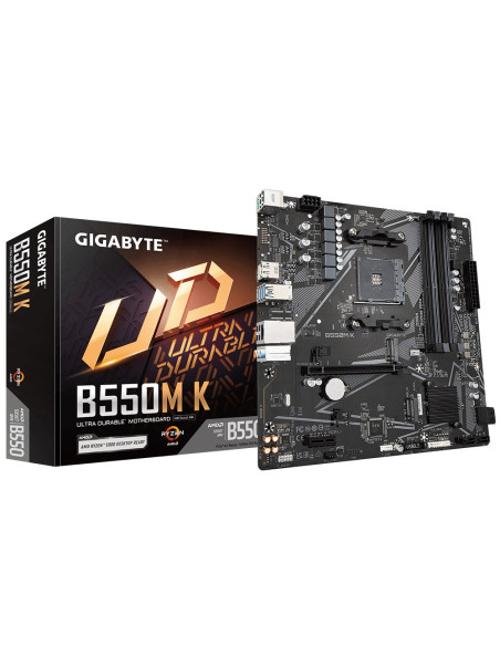 Placa de baza Gigabyte B550M K AM4,B550M K Placa de baza Gigabyte B550M K AM4,B550M K