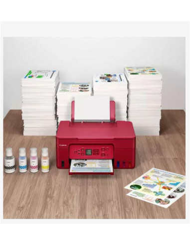 "Multifunctional inkjet color CISS Canon PIXMA G3470 Red