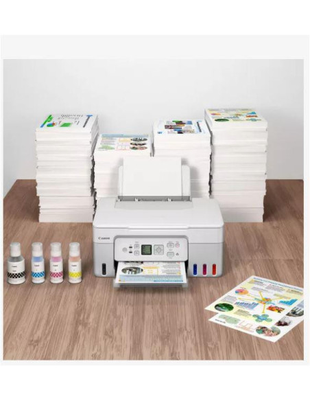 "Multifunctional inkjet color CISS Canon PIXMA G3470 White