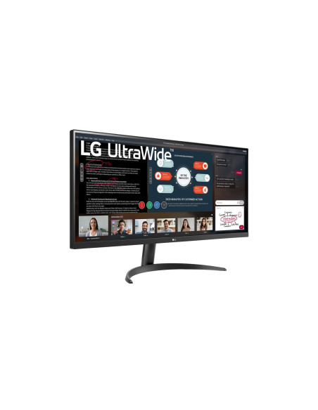Monitor 34" LG 34WP500-B.BEU, 2560x1080 pixels, Aspect Ratio  21 9, Panel type  IPS, UltraWide FHD, Display  LED, Contrast (typi