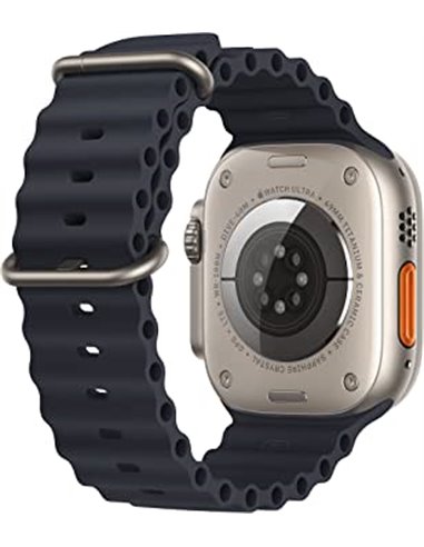 Apple Watch Ultra Cellular, 49mm Titanium Case with Midnight Ocean
