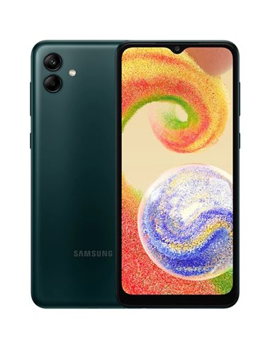SAMSUNG A04 A045F 6.5" 4GB 64GB DualSIM Green (non EU spec, 2pin EU adapter, CE
