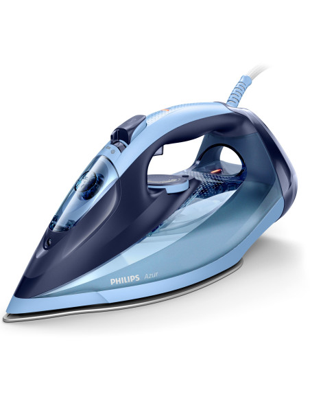 Fier de calcat Philips Azur GC4564 20, 2600 W, abur 50 g min., talpa SteamGlide Advanced, 0.3 L, oprire automata, Albastru