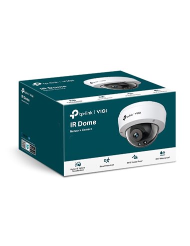 "TP-LINK VIGI 3MP Indoor Dome Network Camera,VIGI C230I Mini(2.8mm), 1/2.8""
Progressive Scan CMOS, obiectiv: 2.8mm, F1.6,  ungh