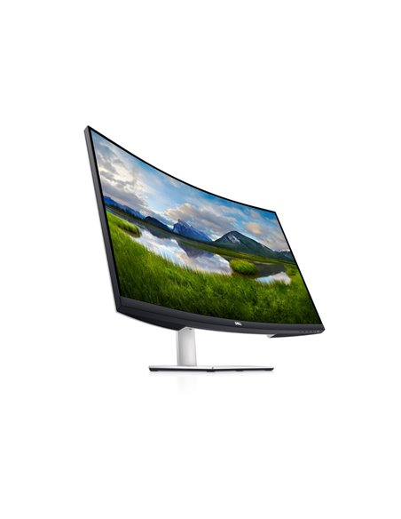 Monitor Dell 34'' S3221QSA, 80.01 cm, Maximum preset resolution: 3840 x 2160 at 60 Hz, Screen type Active matrix-TFT LCD