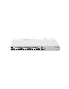 MikroTik Router de retea, CCR2004-1G-12S+2XS, Procesor: 1700 MHz, RAM: 4 GB, 128Mb NAND,  RouterOS v7, interfata: 1 x 10/100/100 2