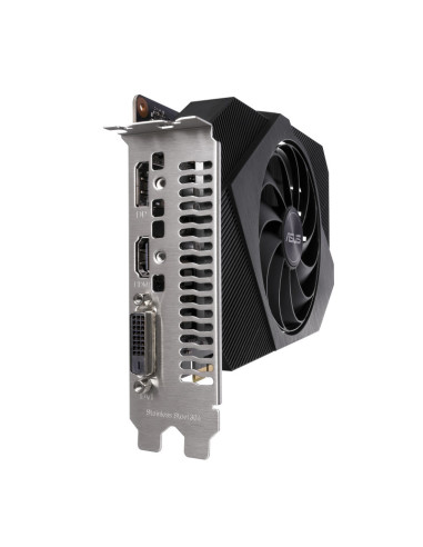 Placa video Asus nVidia Phoenix GeForce GTX 1650 OC 4GB GDDR6, 128BIT, 1x DisplayPort, 1x HDMI, 1x DVI-D, PCIe